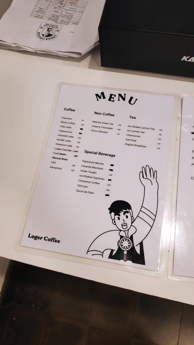 Loger Coffee Photo Menu 4