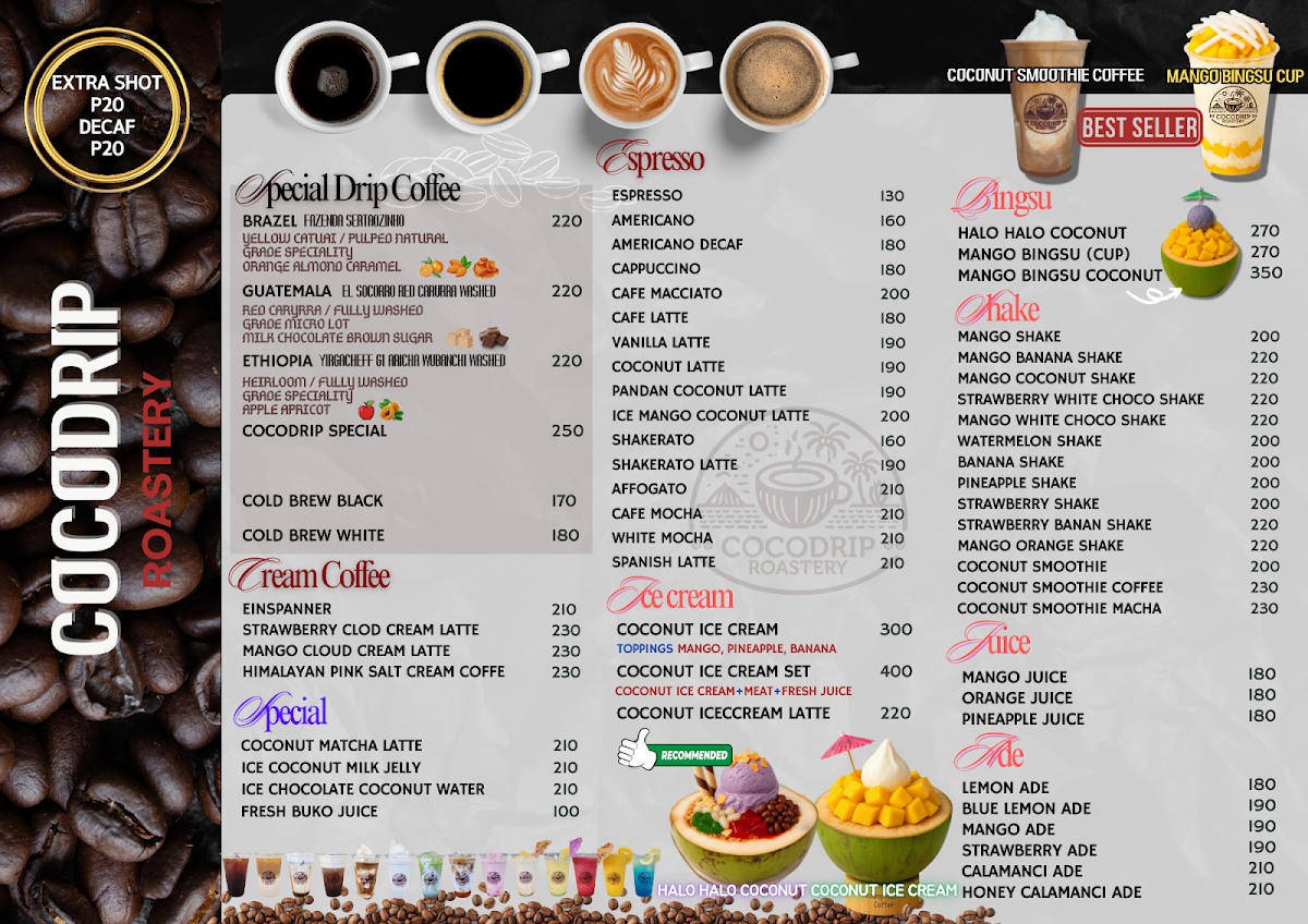COCODRIP ROASTERY COFFEE SHOP Photo Menu 1