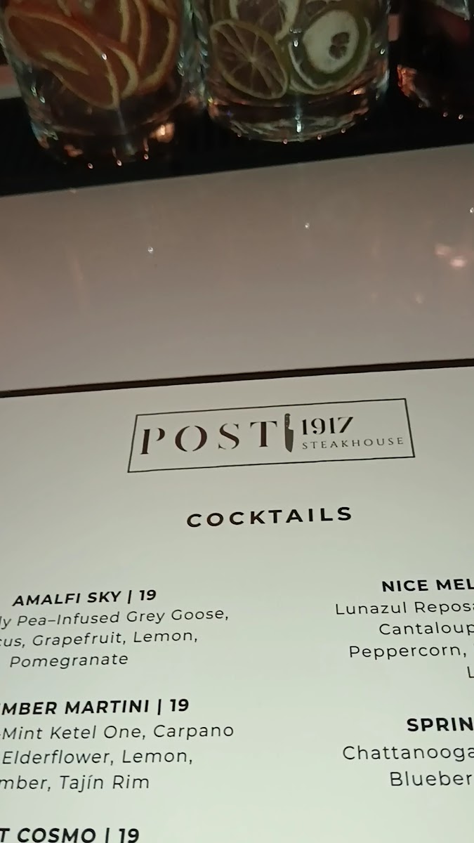 Post 1917 Lexington Photo Menu 8