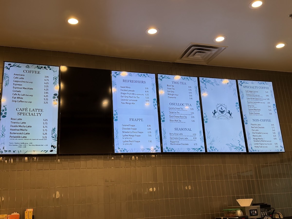 Chateau de Rockville Cafe Photo Menu 3