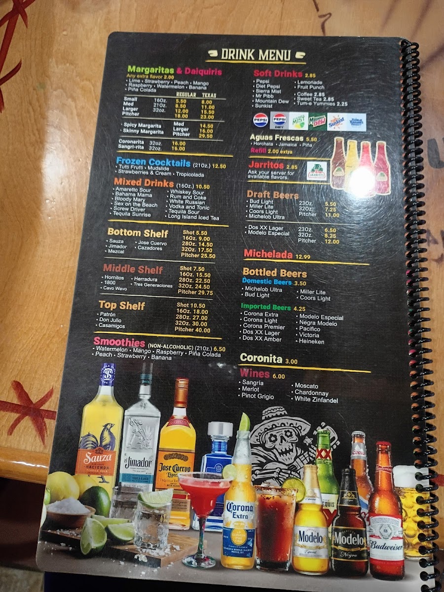 El Mariachi Loco Mexican Restaurant Photo Menu 1