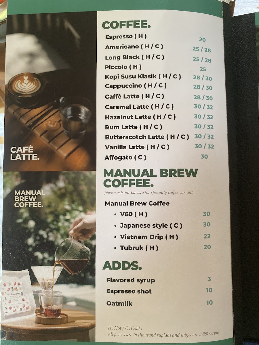 O’sea Coffee and Eatery Photo Menu 9