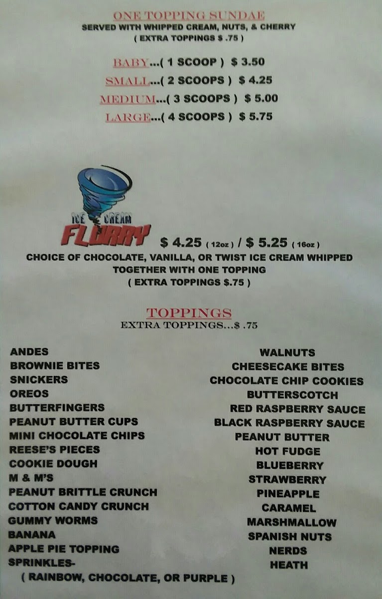 Dusty s Dairy Bar & Grill Photo Menu 6