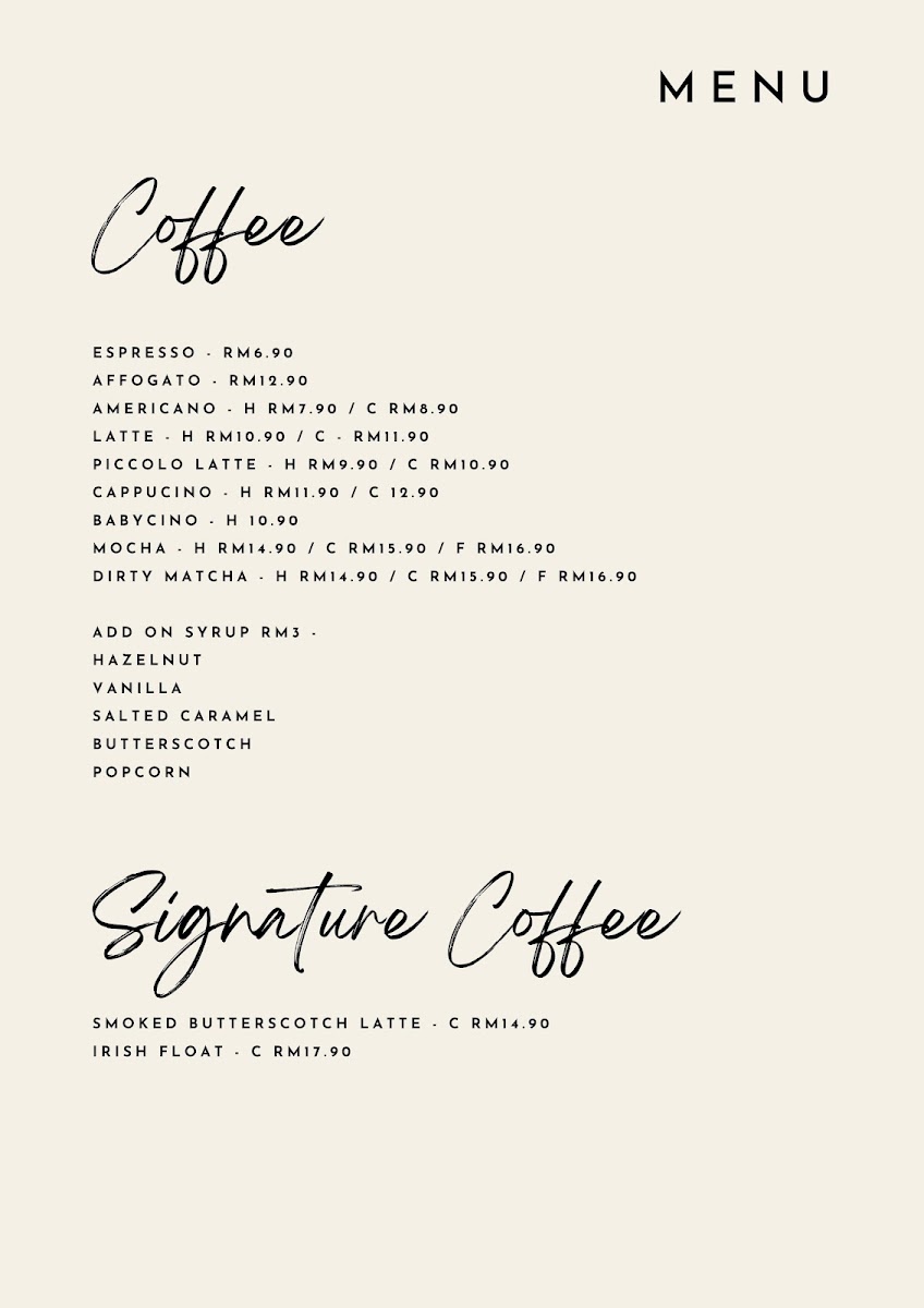 Mendung Kafe Photo Menu 5