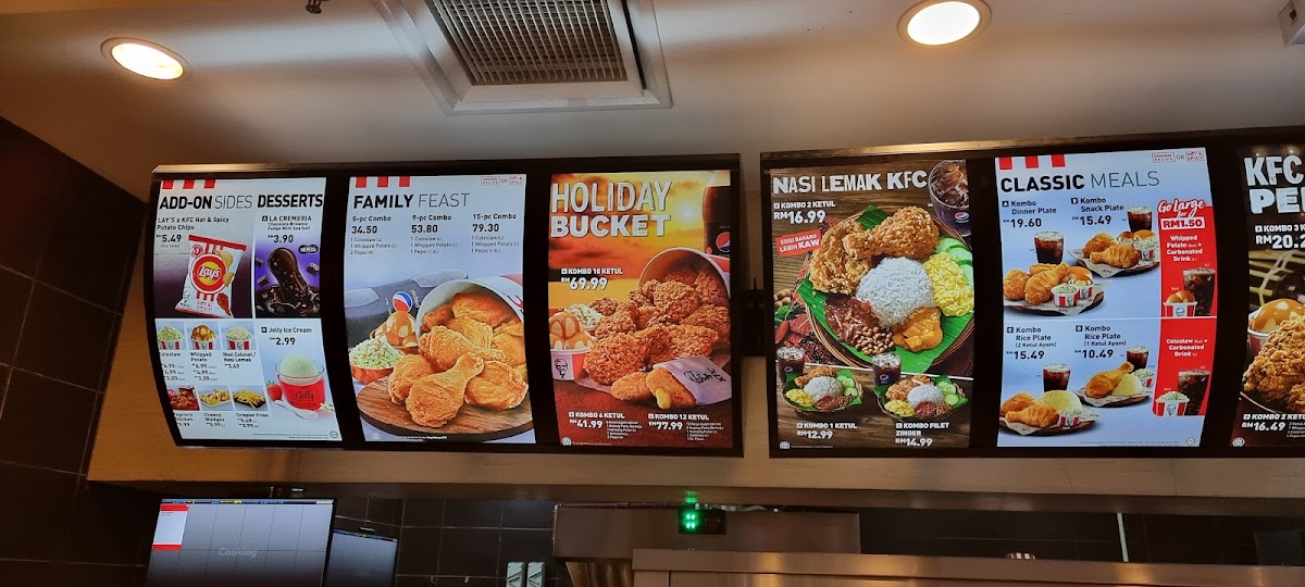 KFC Plaza Merdeka Photo Menu 1