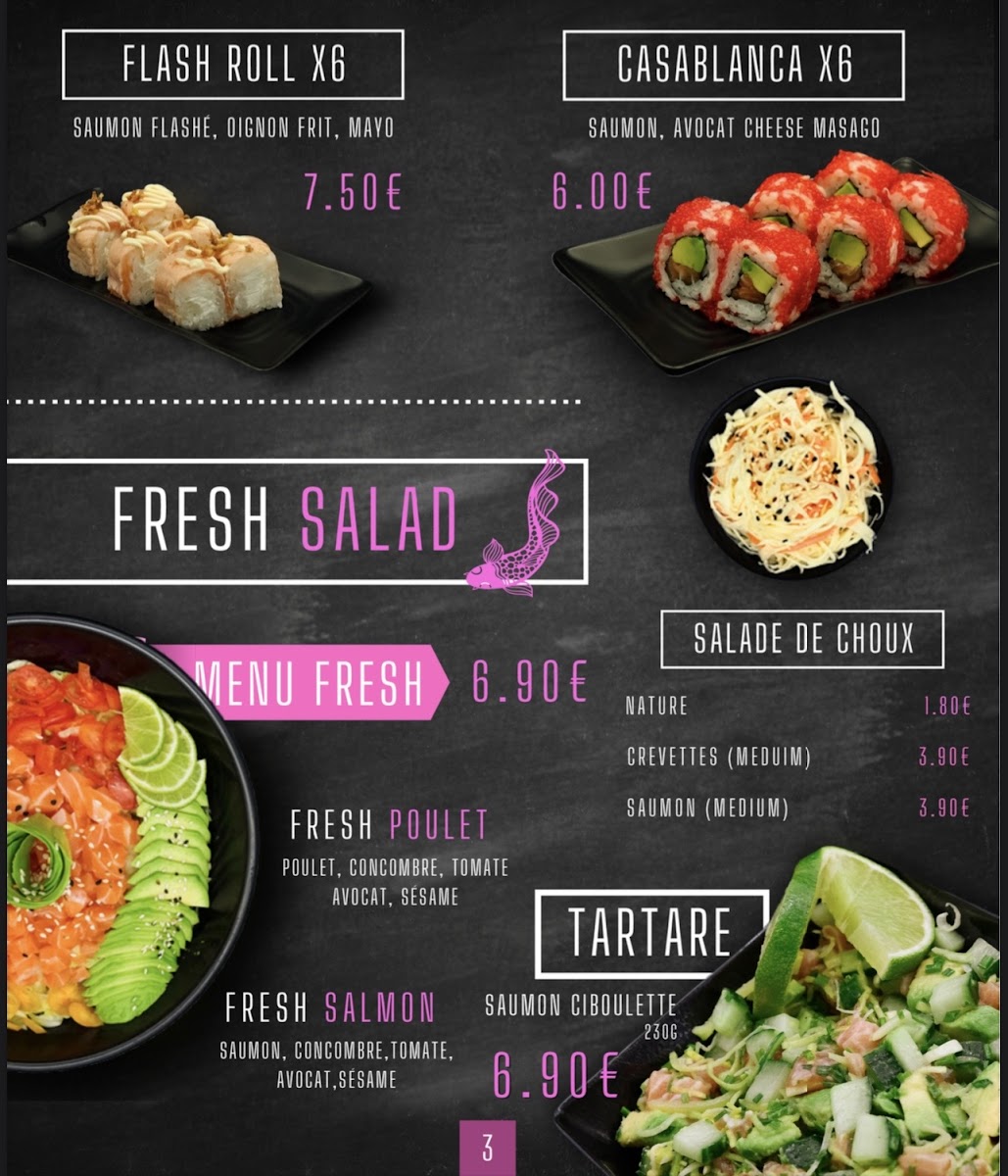 Paradise Sushi Photo Menu 4