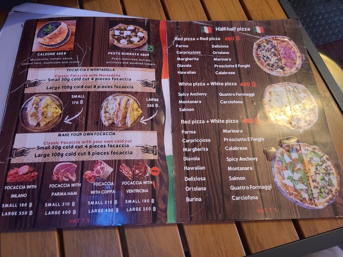 Vesuvio Photo Menu 4