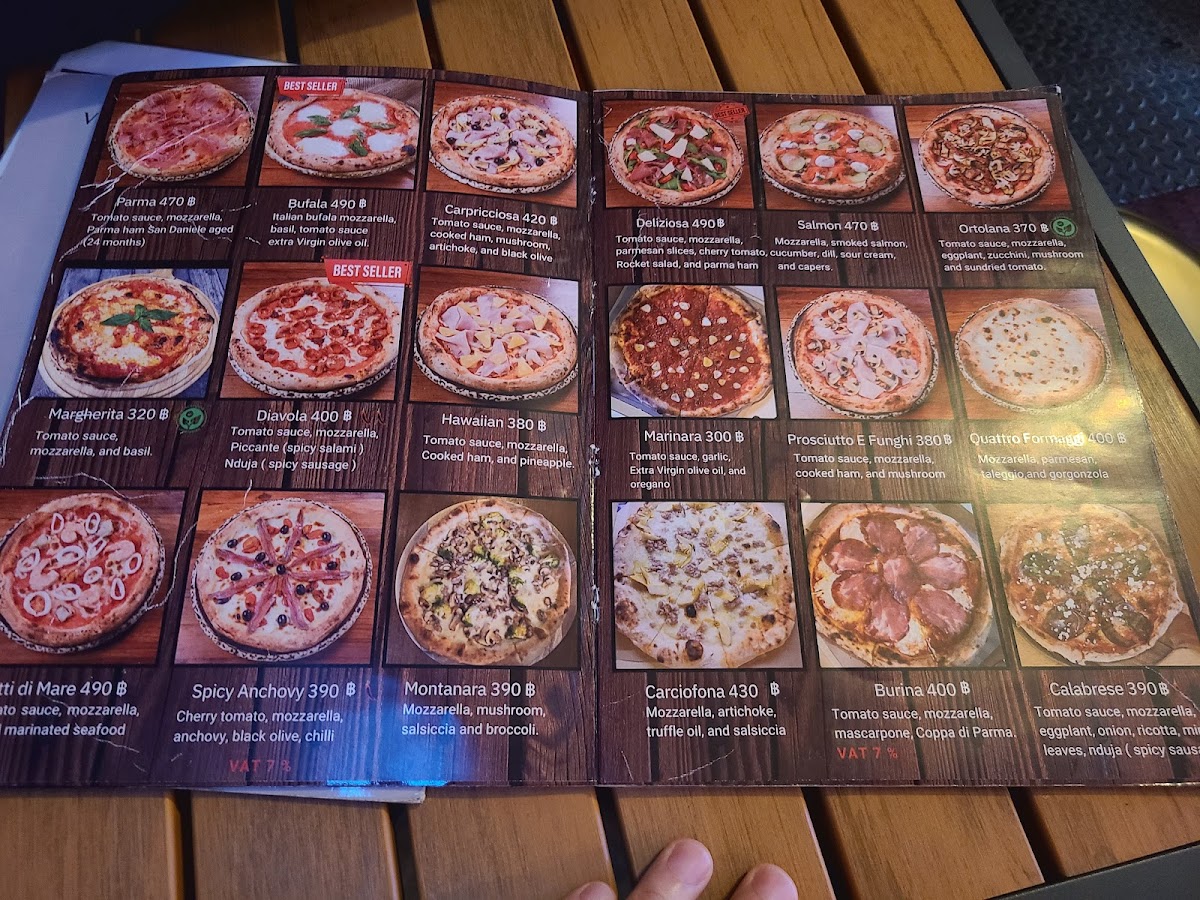 Vesuvio Photo Menu 6