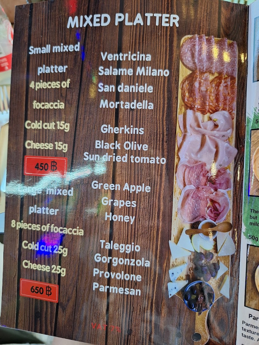 Vesuvio Photo Menu 7