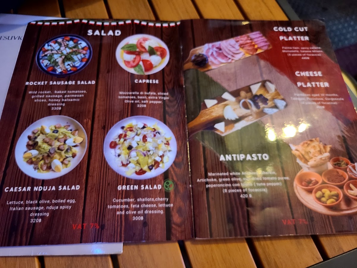 Vesuvio Photo Menu 8