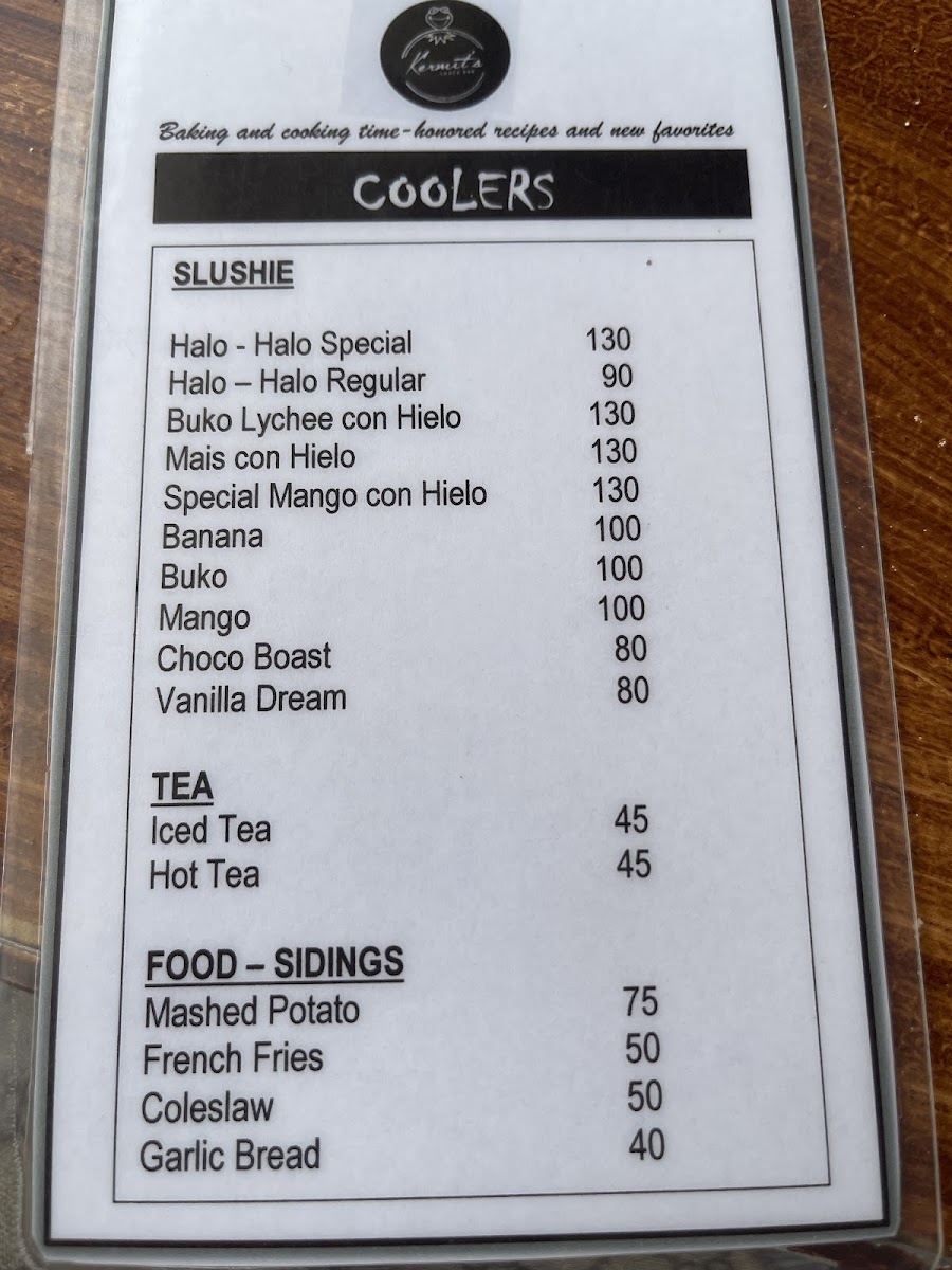 Kermit's Cafe and Pastry Photo Menu 10