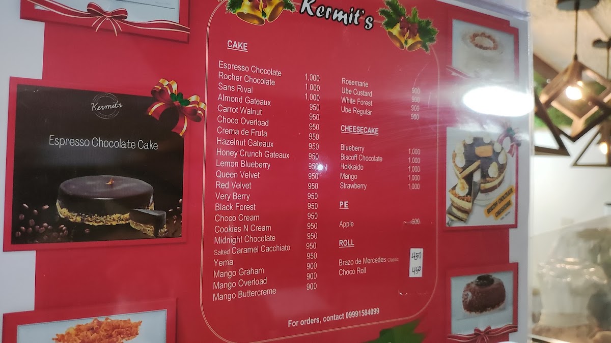 Kermit's Cafe and Pastry Photo Menu 6