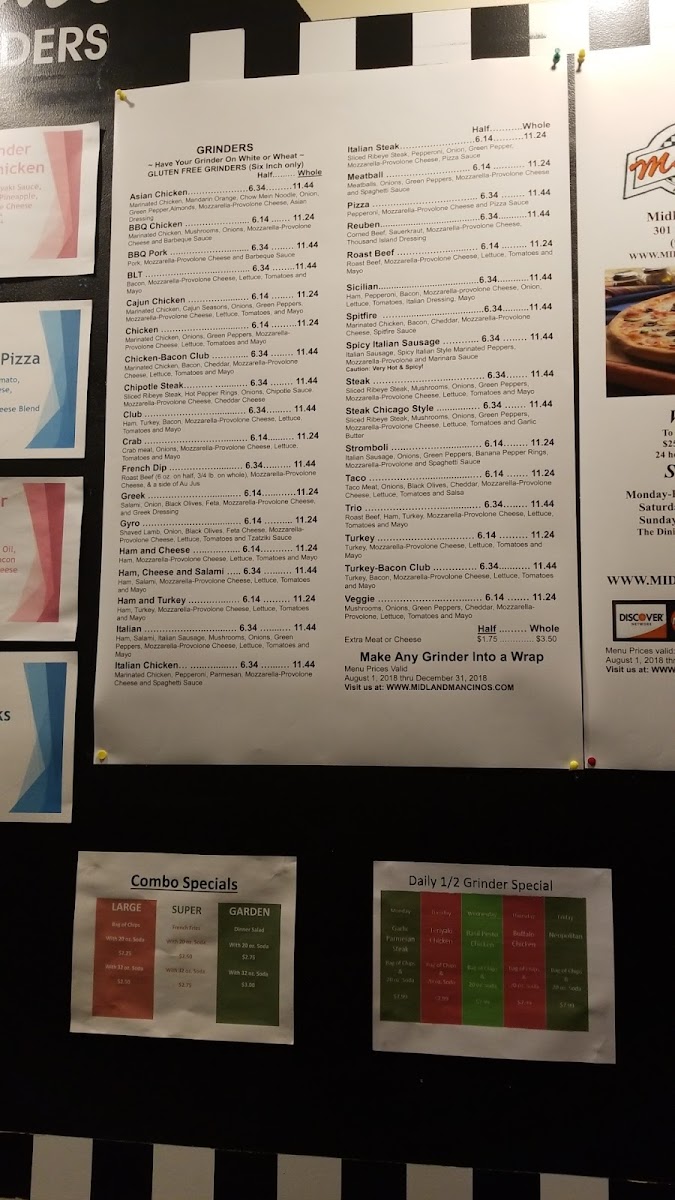 Mancino's Pizza & Grinders Photo Menu 5