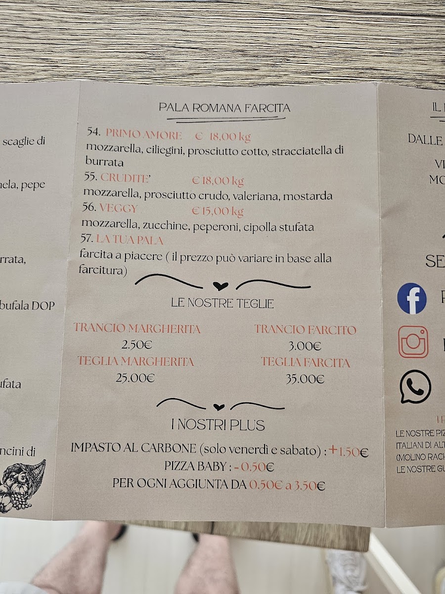 Primo Amore Photo Menu 10
