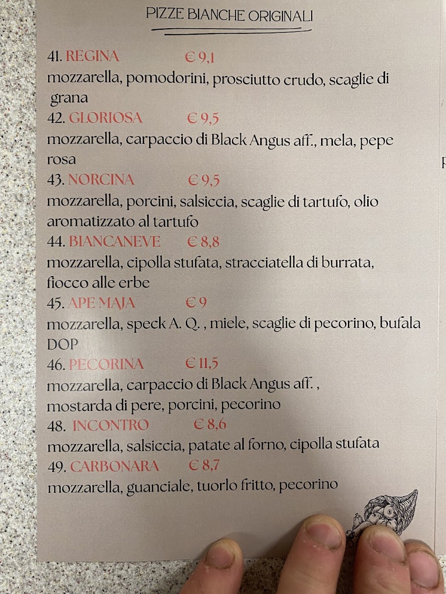 Primo Amore Photo Menu 3