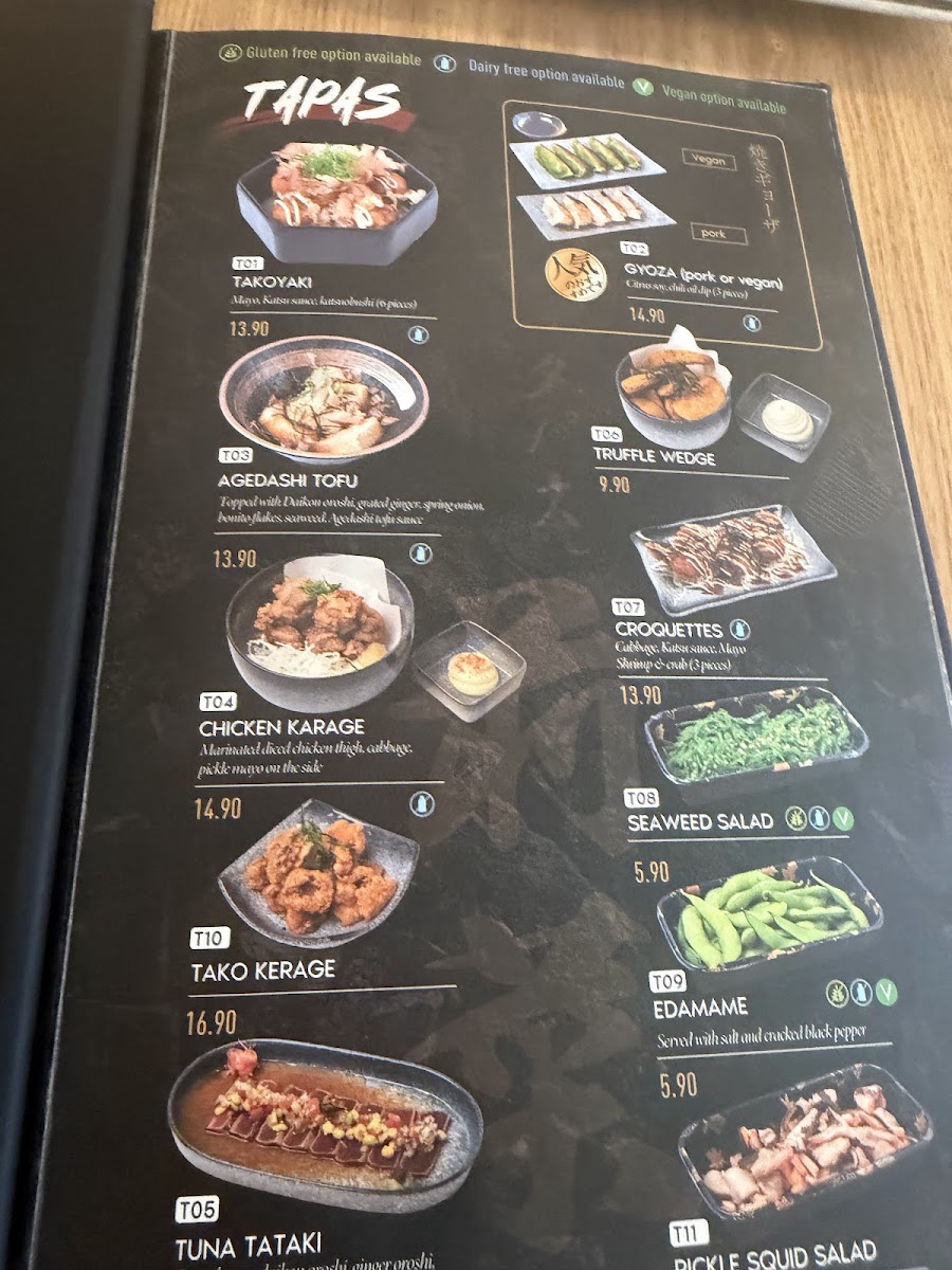 Izakaya Gin Claremont Photo Menu 3