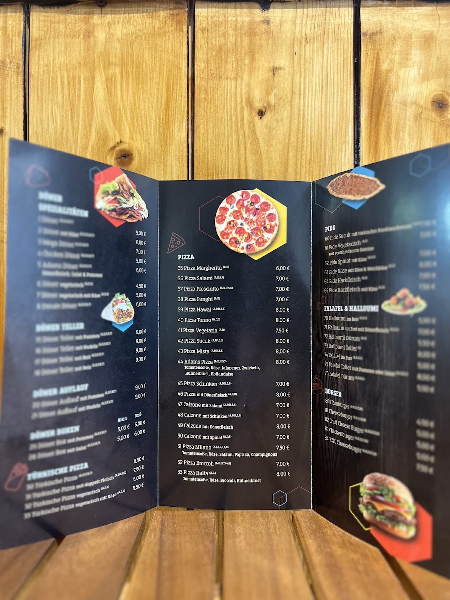 Adams Grillhaus Photo Menu 2