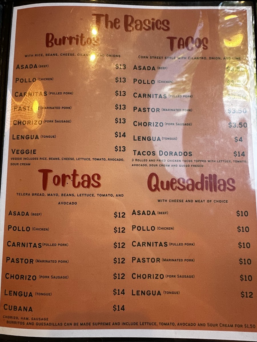 El Cantarito Restaurant & Bar Photo Menu 2