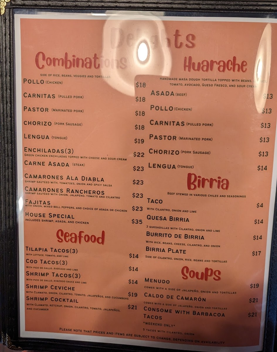 El Cantarito Restaurant & Bar Photo Menu 8
