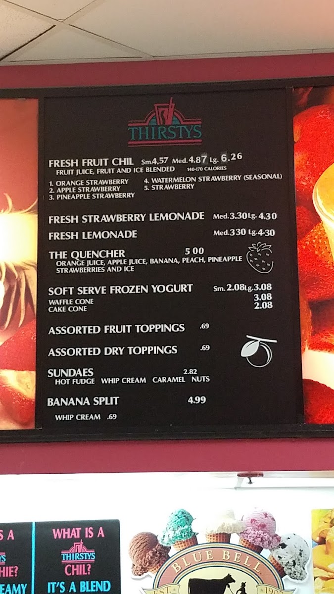 Thirsty's Photo Menu 3