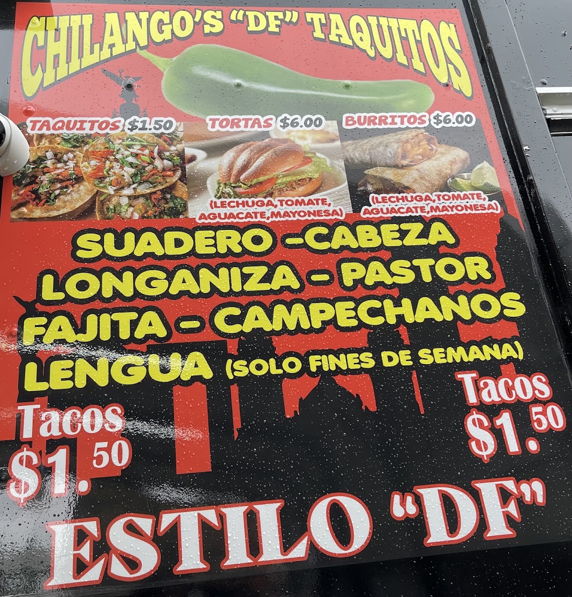 Tacos Estilo D.F. (Food Truck) Photo Menu 4