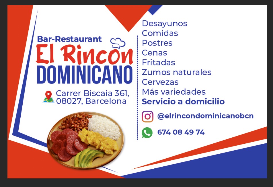 El Rincon Dominicano Bcn Photo Menu 7
