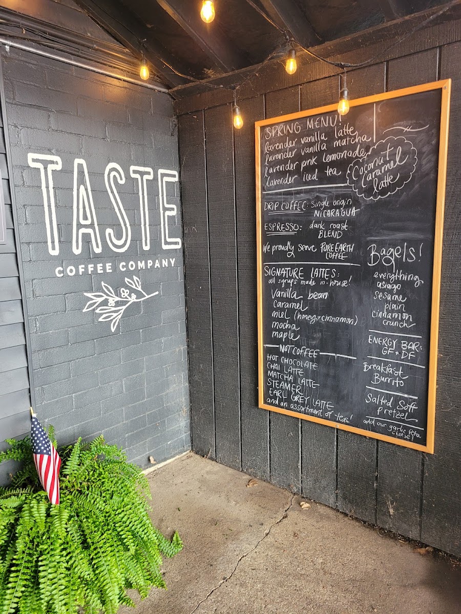 Taste Coffee Company Photo Menu 3