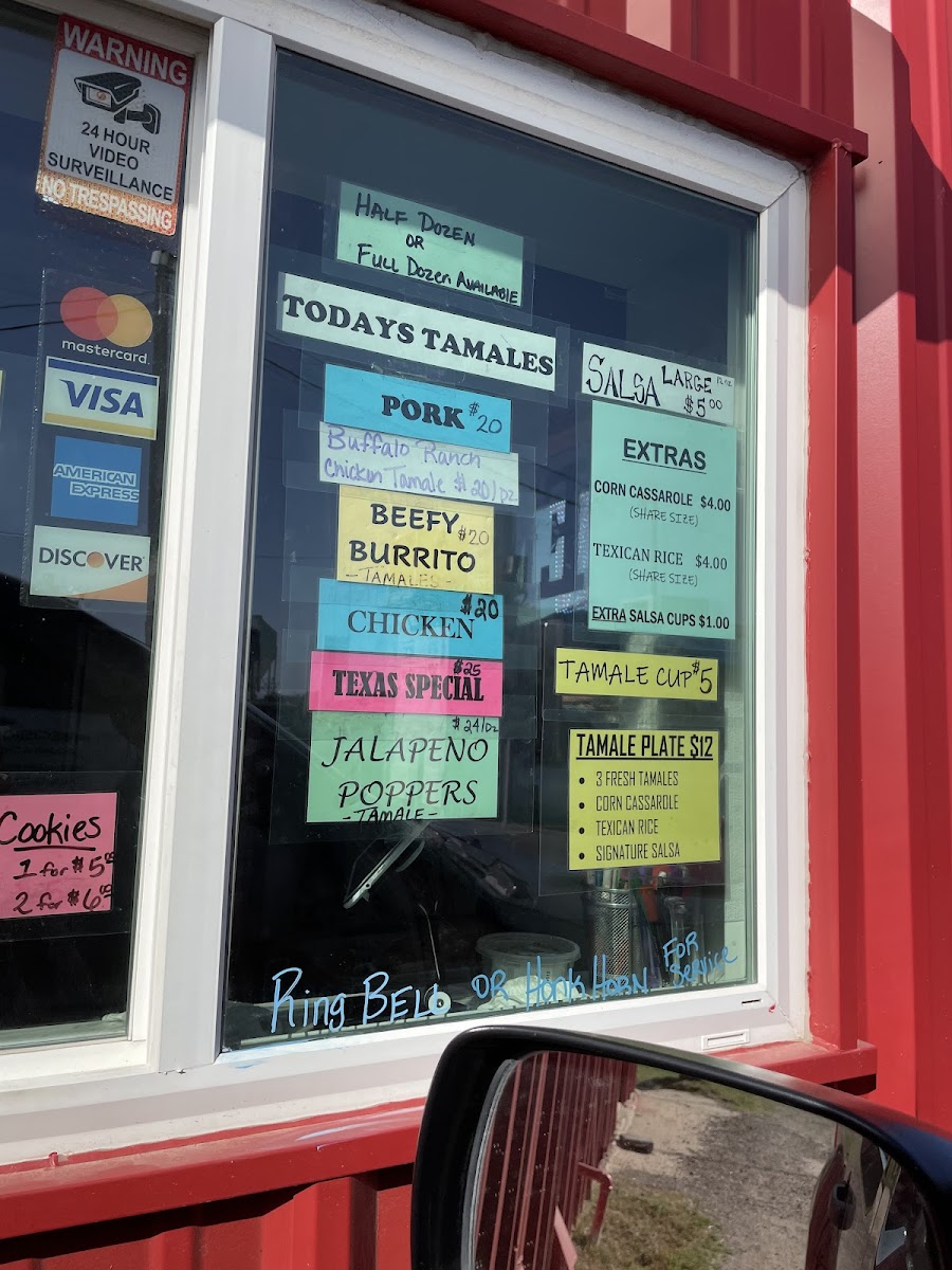 Tamales by Jana Jett Photo Menu 2