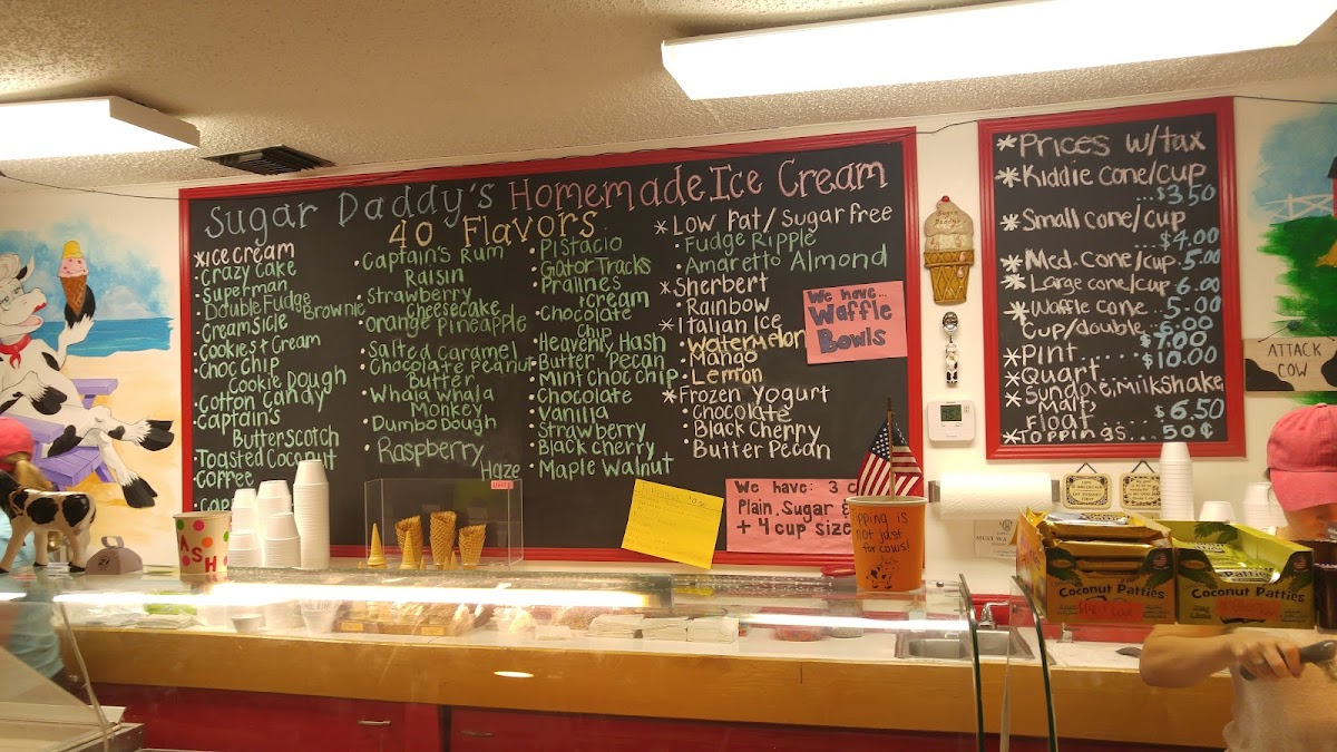 Sugar Daddy's Photo Menu 2