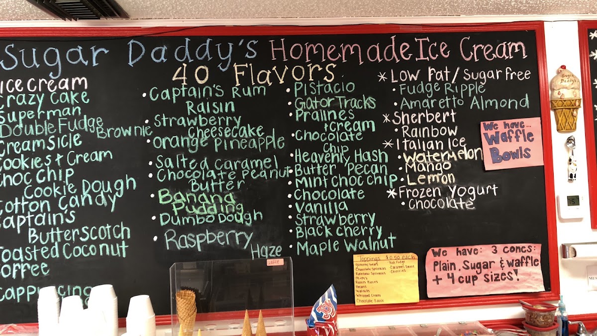 Sugar Daddy's Photo Menu 3