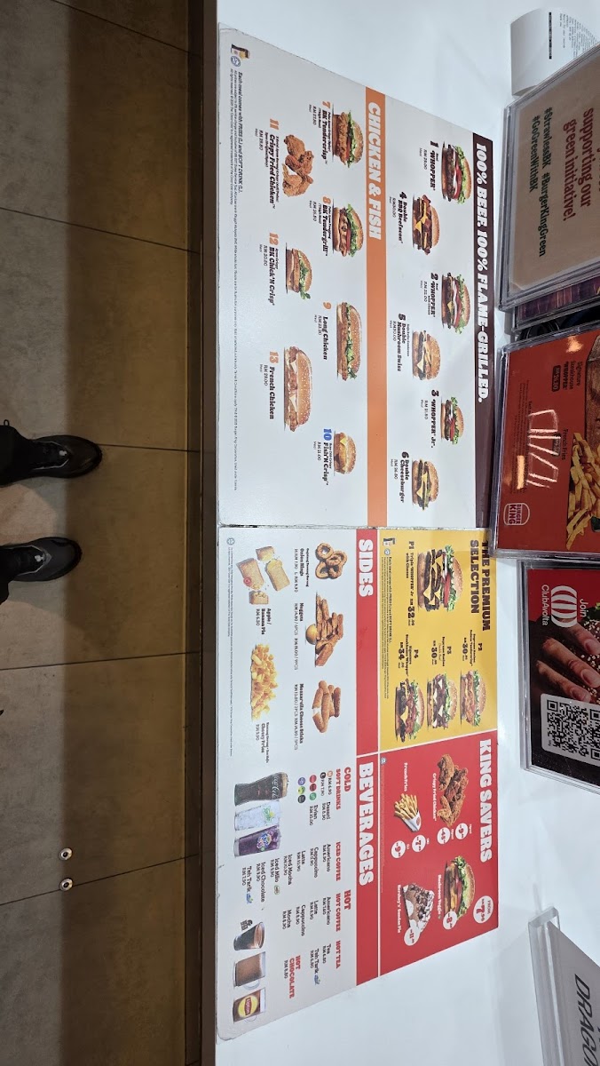 Burger King KLIA Photo Menu 5