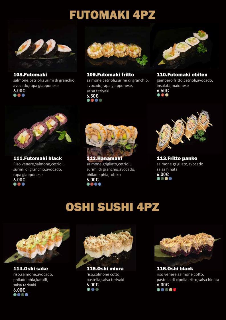 Hinata sushi ristorante Photo Menu 8