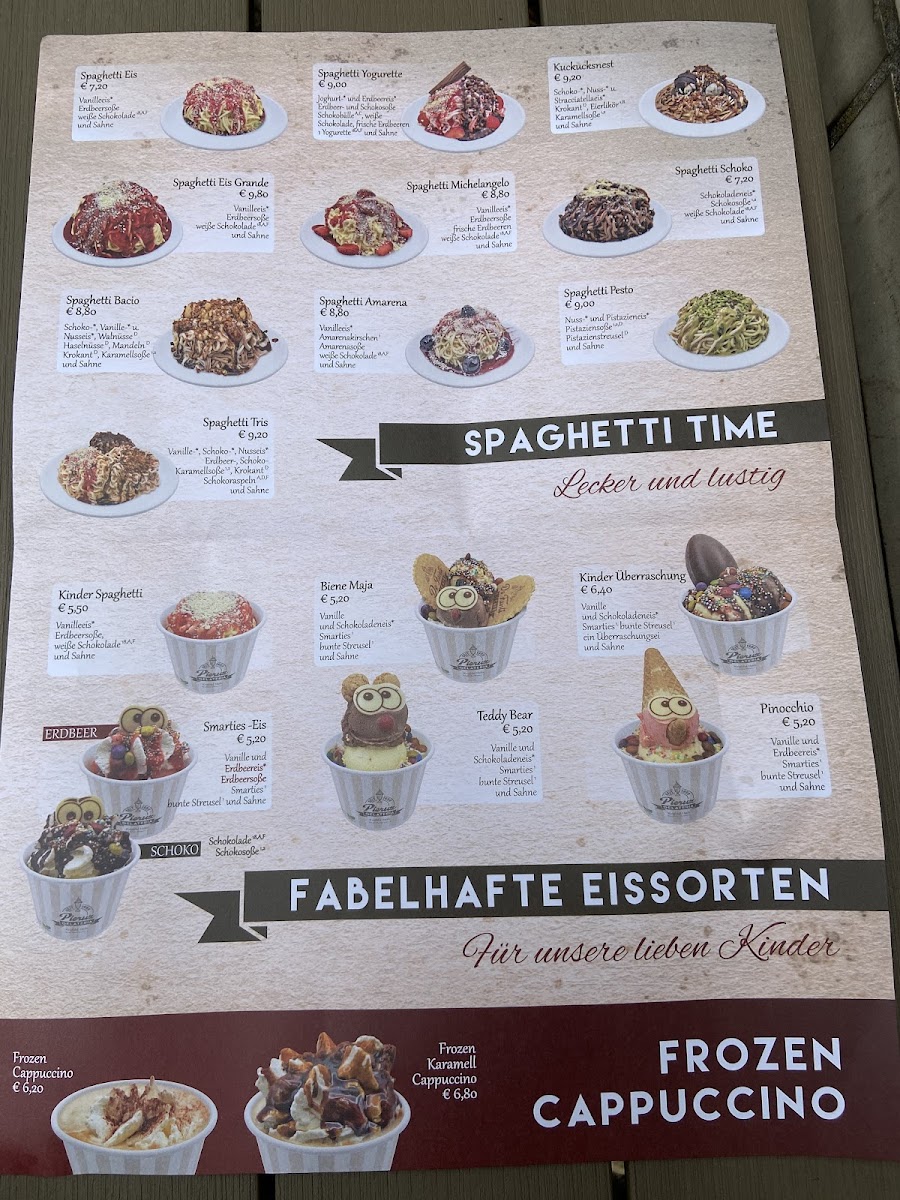 Gelateria Pieruz Photo Menu 1