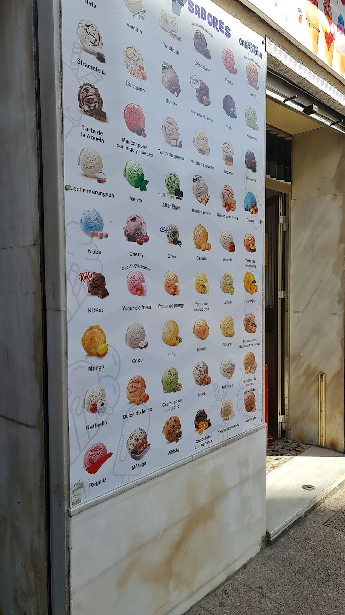 Heladería California Photo Menu 3