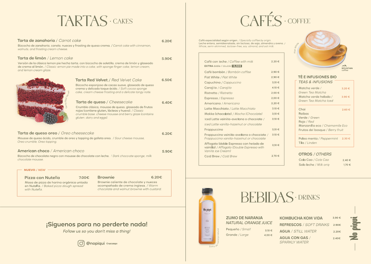 No Piqui Málaga Centro | Breakfast & Brunch Photo Menu 2