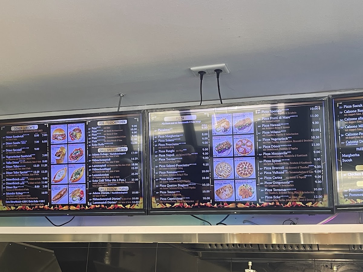 ECKE DÖNER GRILL UND PIZZA Photo Menu 1