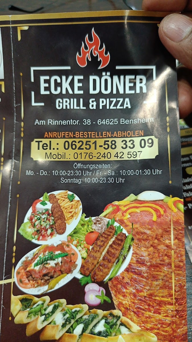 ECKE DÖNER GRILL UND PIZZA Photo Menu 10