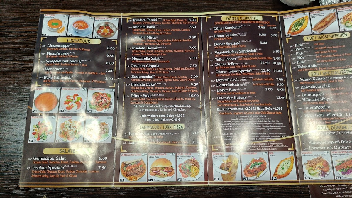 ECKE DÖNER GRILL UND PIZZA Photo Menu 4