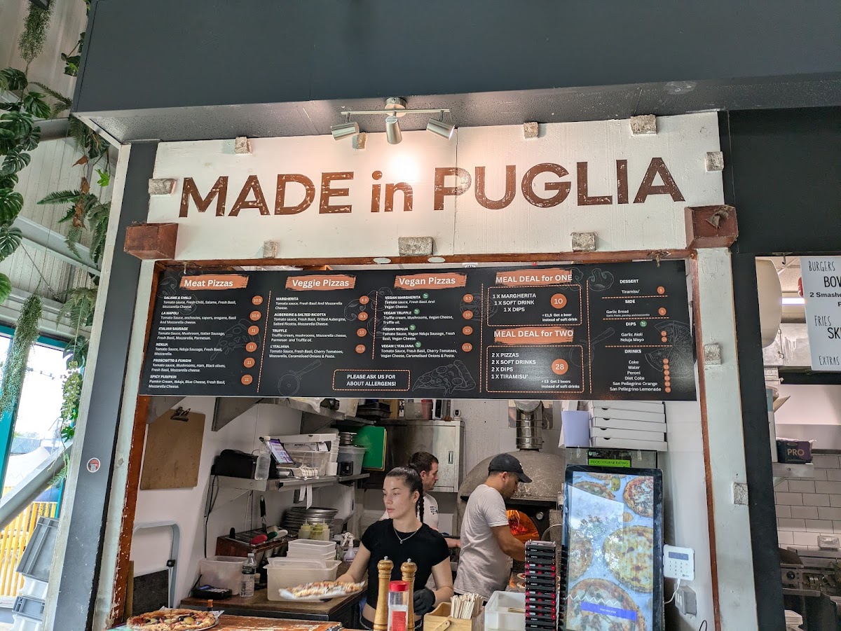 Made in Puglia Hackney wick Photo Menu 9