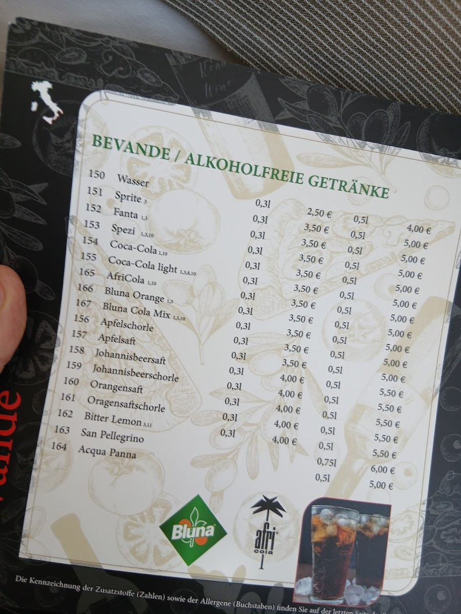 La Piccola Italia Pizzeria Ristorante Deggingen Photo Menu 3