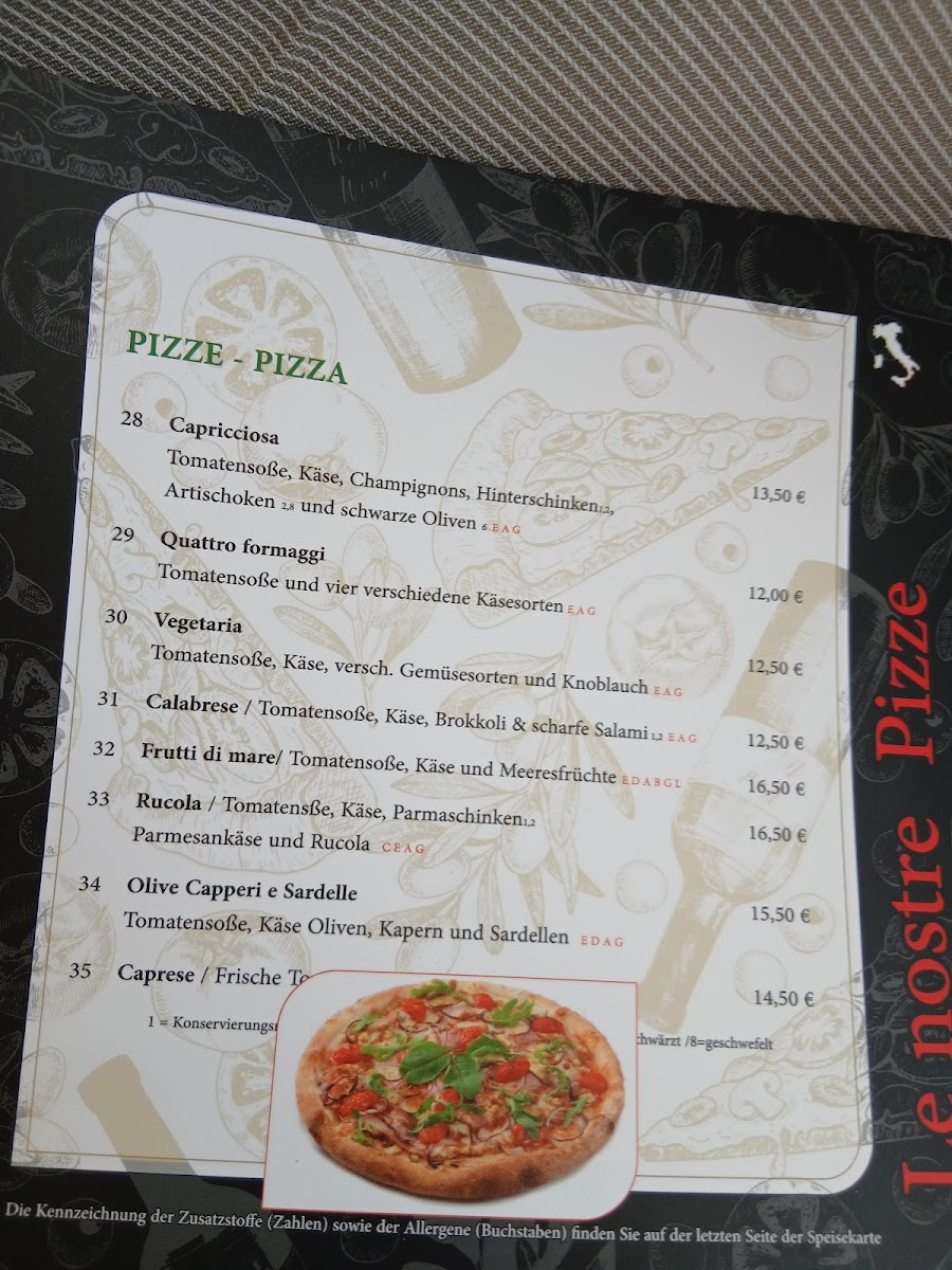 La Piccola Italia Pizzeria Ristorante Deggingen Photo Menu 4