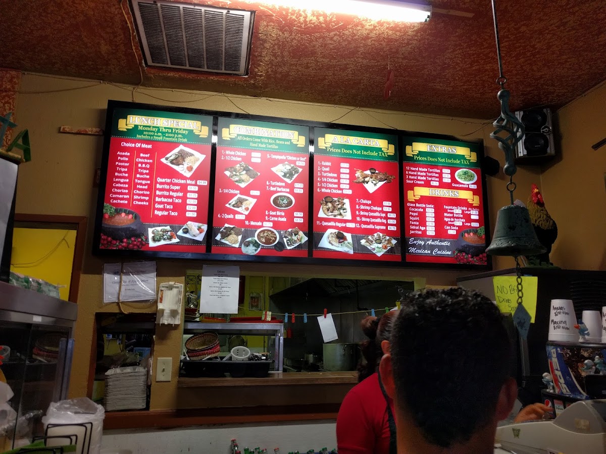El Pollo Feliz Photo Menu 10
