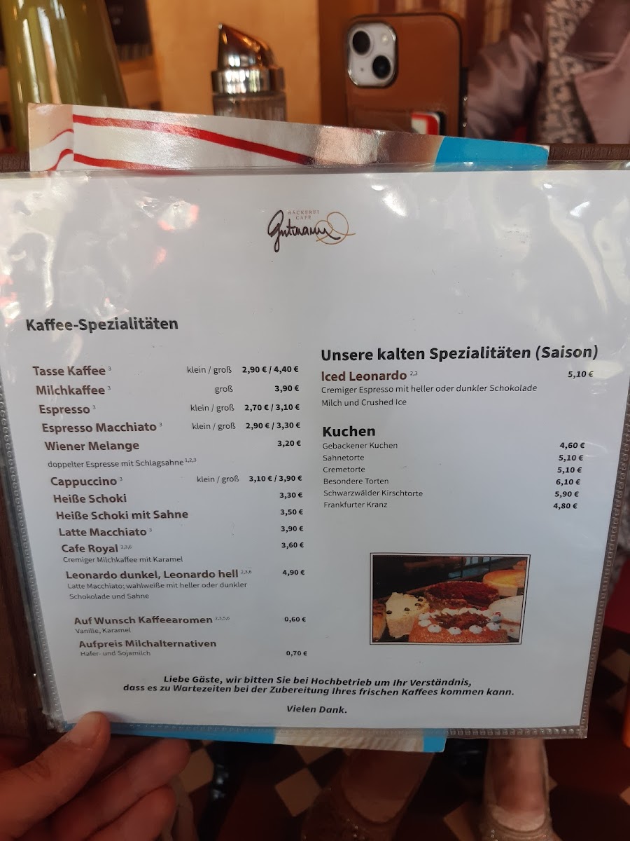 Cafe am Rathaus Photo Menu 1