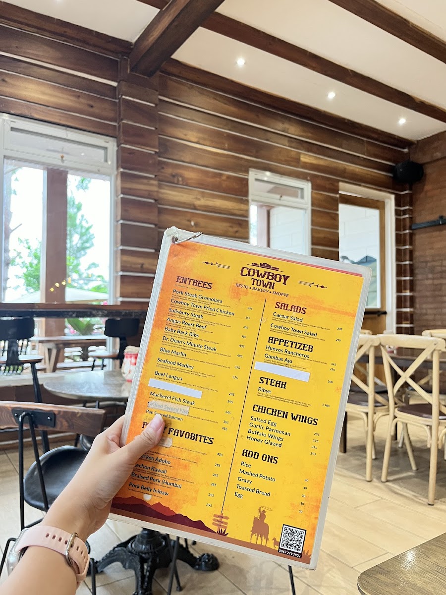 Cowboy Town Resto, Bakery and Shoppe Photo Menu 10