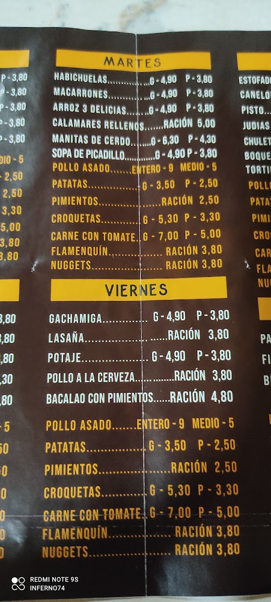 Comidas caseras El Puchero Photo Menu 6