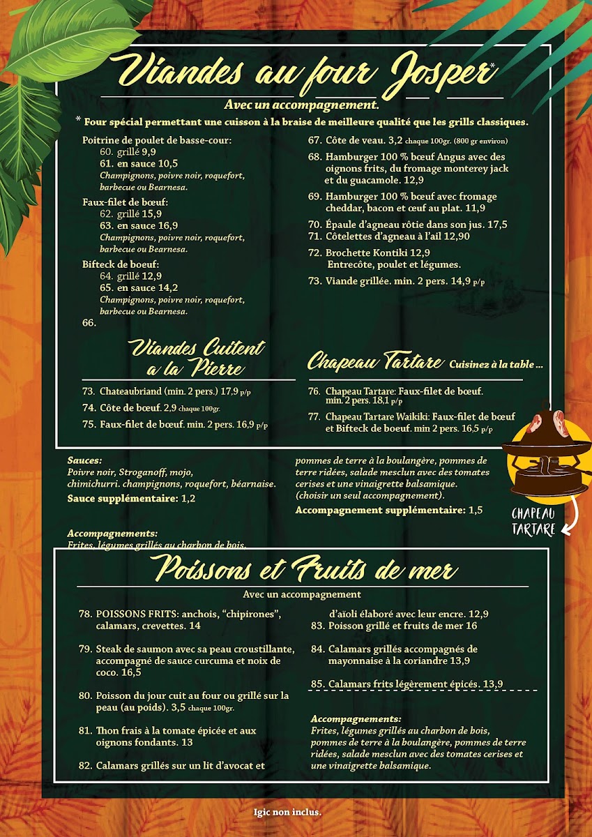 Waikiki Beach Club Photo Menu 5