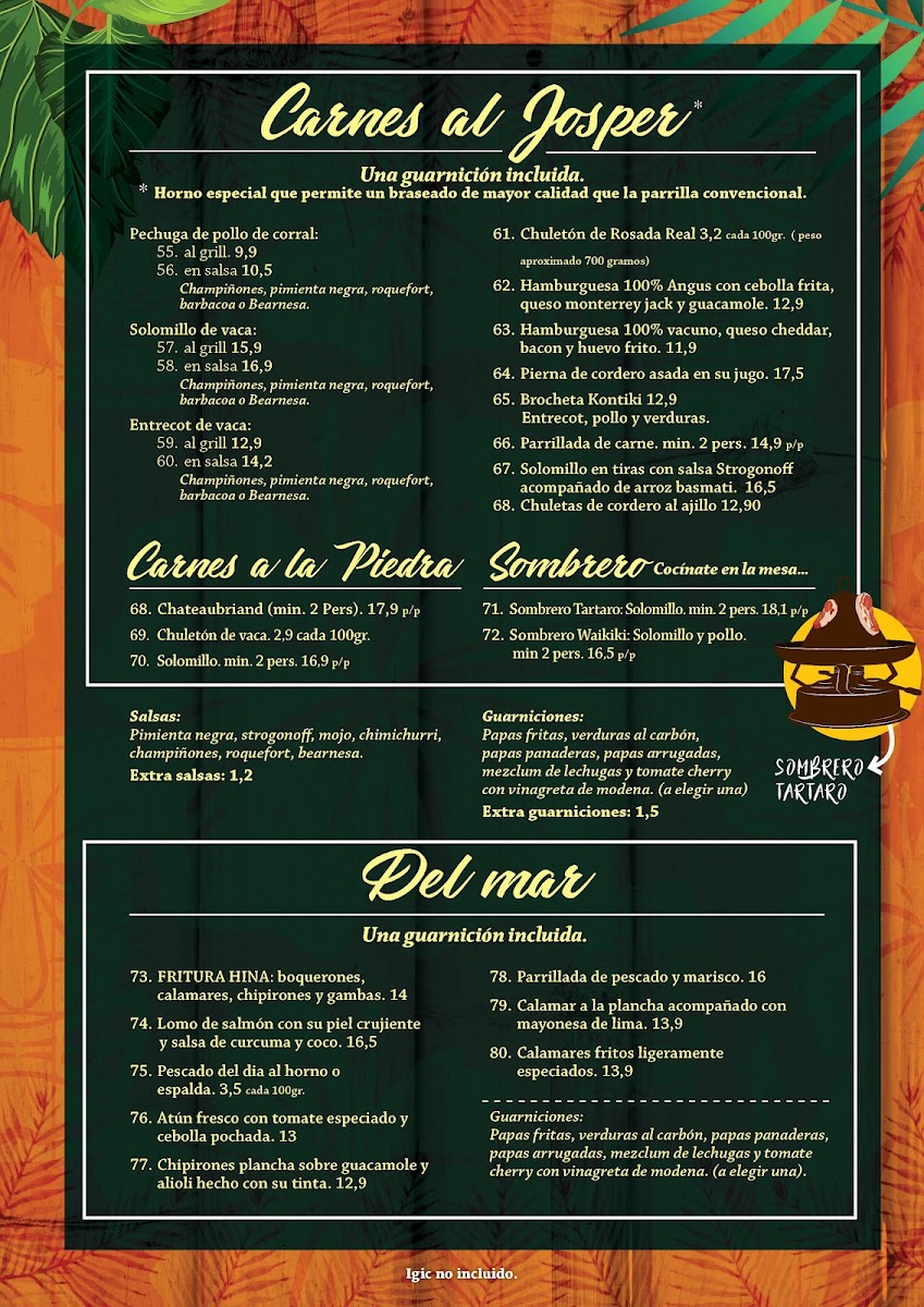 Waikiki Beach Club Photo Menu 6