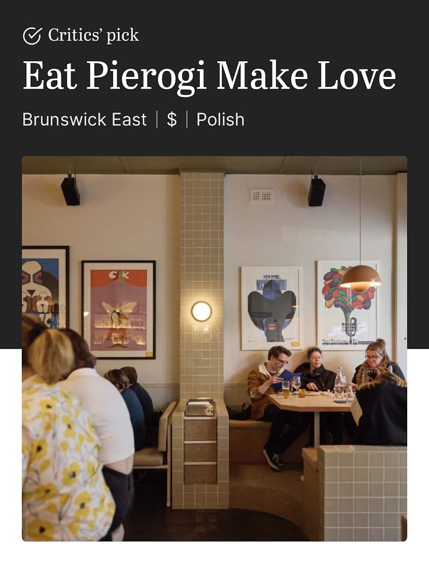 Eat Pierogi Make Love