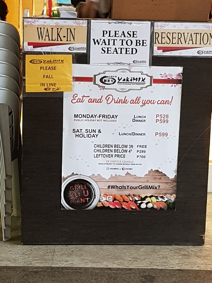 YakiMix Photo Menu 2