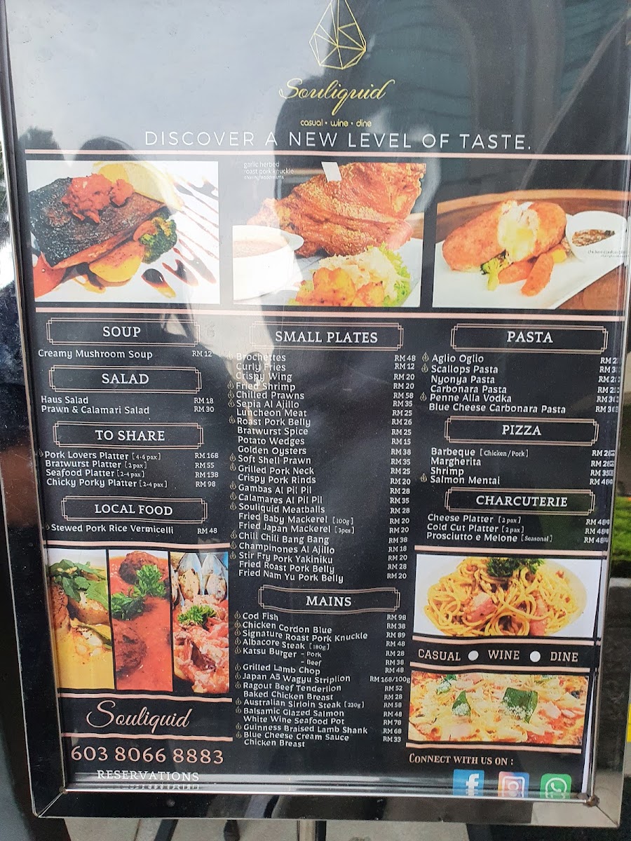 Souliquid Photo Menu 1